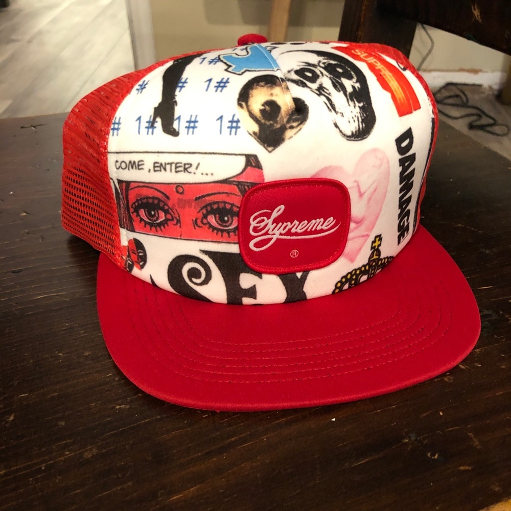 Supreme blood lust mesh hat SS19